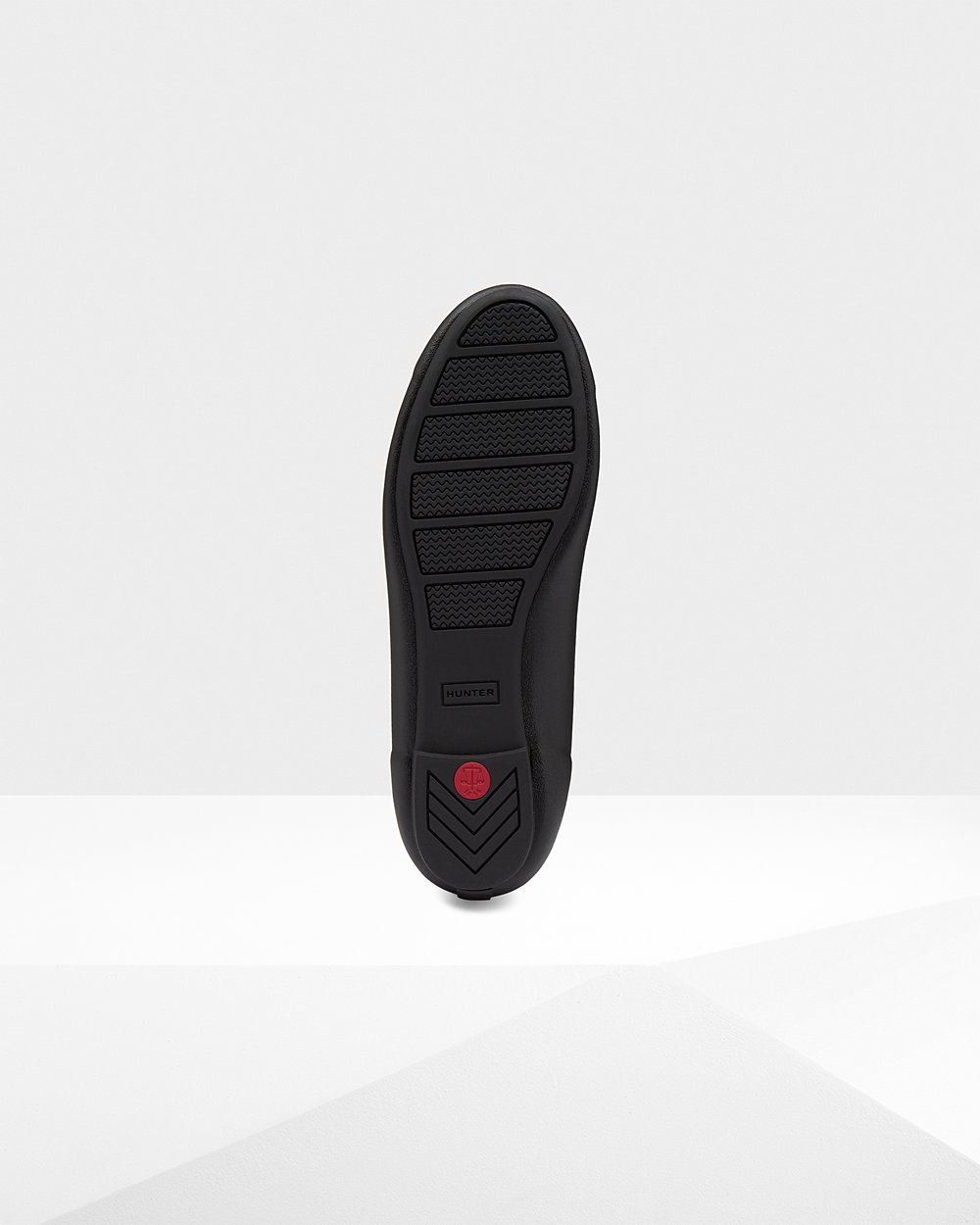 Bailarinas Hunter Feminina Pretas - Original Tour Ballet Flats - 73NQVCWUG